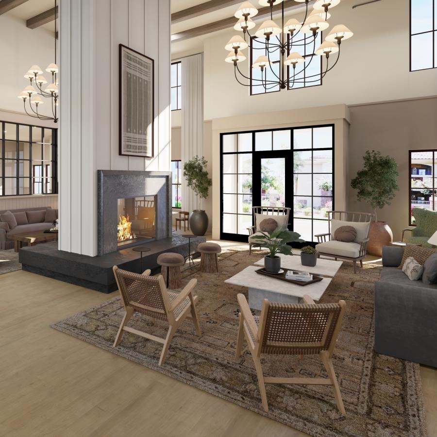 Settle into comfort at The Mason lounge with modern furniture